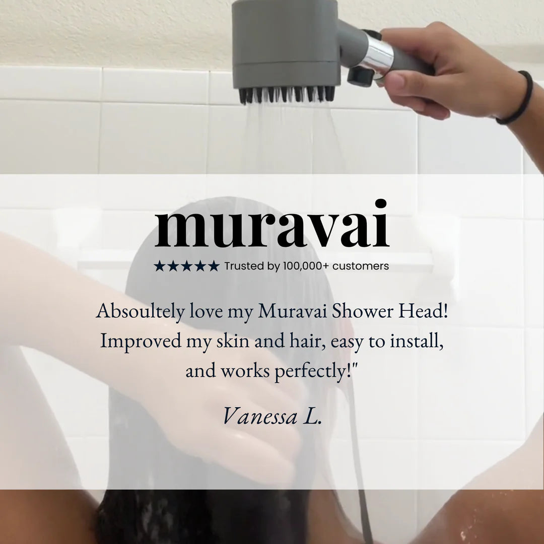 THE FILTERED SHOWERHEAD